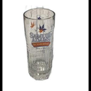 Samual Adam’s Octoberfest “Fest with the Best” Graphic Glass Beer Stein